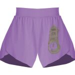 Girls Flowy Overlay Shorts Thumbnail