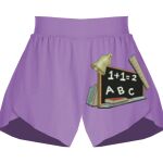 Girls Flowy Overlay Shorts Thumbnail