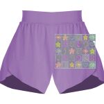 Girls Flowy Overlay Shorts Thumbnail