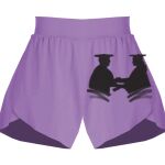 Girls Flowy Overlay Shorts Thumbnail