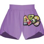 Girls Flowy Overlay Shorts Thumbnail