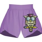 Girls Flowy Overlay Shorts Thumbnail