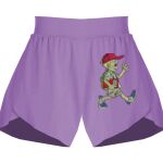 Girls Flowy Overlay Shorts Thumbnail