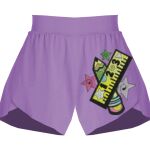 Girls Flowy Overlay Shorts Thumbnail