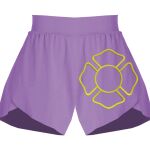 Girls Flowy Overlay Shorts Thumbnail