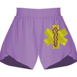 Girls Flowy Overlay Shorts Thumbnail