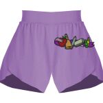 Girls Flowy Overlay Shorts Thumbnail