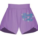 Girls Flowy Overlay Shorts Thumbnail
