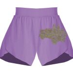 Girls Flowy Overlay Shorts Thumbnail