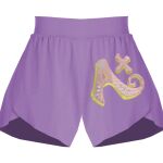 Girls Flowy Overlay Shorts Thumbnail