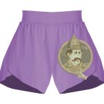 Girls Flowy Overlay Shorts Thumbnail