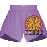 Girls Flowy Overlay Shorts Thumbnail