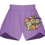 Girls Flowy Overlay Shorts Thumbnail
