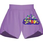 Girls Flowy Overlay Shorts Thumbnail