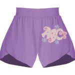 Girls Flowy Overlay Shorts Thumbnail