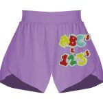 Girls Flowy Overlay Shorts Thumbnail