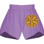 Girls Flowy Overlay Shorts Thumbnail