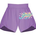 Girls Flowy Overlay Shorts Thumbnail