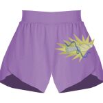 Girls Flowy Overlay Shorts Thumbnail