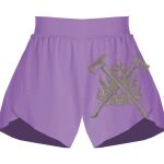 Girls Flowy Overlay Shorts Thumbnail