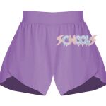 Girls Flowy Overlay Shorts Thumbnail