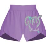 Girls Flowy Overlay Shorts Thumbnail