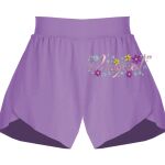 Girls Flowy Overlay Shorts Thumbnail