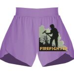 Girls Flowy Overlay Shorts Thumbnail