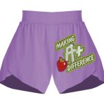 Girls Flowy Overlay Shorts Thumbnail