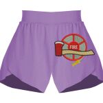Girls Flowy Overlay Shorts Thumbnail