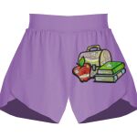 Girls Flowy Overlay Shorts Thumbnail