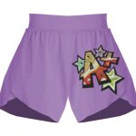 Girls Flowy Overlay Shorts Thumbnail