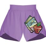 Girls Flowy Overlay Shorts Thumbnail