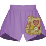 Girls Flowy Overlay Shorts Thumbnail