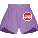 Girls Flowy Overlay Shorts Thumbnail