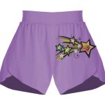 Girls Flowy Overlay Shorts Thumbnail