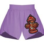 Girls Flowy Overlay Shorts Thumbnail