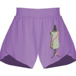 Girls Flowy Overlay Shorts Thumbnail