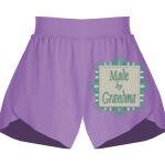 Girls Flowy Overlay Shorts Thumbnail