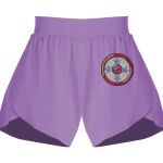 Girls Flowy Overlay Shorts Thumbnail