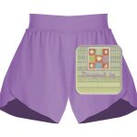 Girls Flowy Overlay Shorts Thumbnail