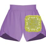 Girls Flowy Overlay Shorts Thumbnail