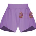 Girls Flowy Overlay Shorts Thumbnail