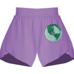 Girls Flowy Overlay Shorts Thumbnail