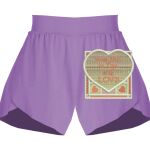 Girls Flowy Overlay Shorts Thumbnail