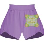 Girls Flowy Overlay Shorts Thumbnail