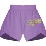 Girls Flowy Overlay Shorts Thumbnail