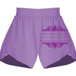 Girls Flowy Overlay Shorts Thumbnail