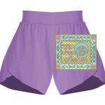Girls Flowy Overlay Shorts Thumbnail