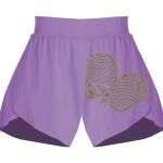 Girls Flowy Overlay Shorts Thumbnail